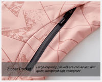 Chaqueta de Senderismo Impermeable CHRLCK Reflectante, A Prueba de Viento, Ideal para Acampar, Pescar, Cazar, Trekking - details 10