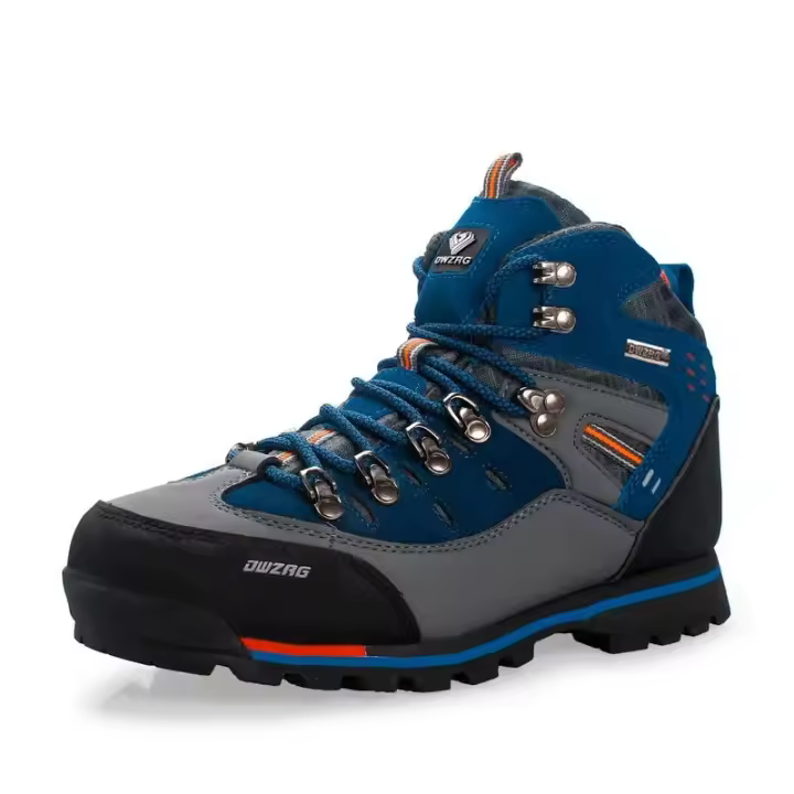 Zapatos de senderismo para hombre, zapatillas de deporte para escalar al aire libre, botas de nieve informales de moda de alta calidad para hombre - 1