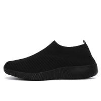 Zapatos de calcetines transpirables para mujer, zapatos deportivos suaves para caminar, zapatillas casuales de moda, negro - details 14