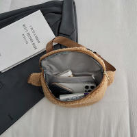Cintura de felpa de invierno para mujer, bolso de cinturón para teléfono de estilo de diseñador de hombro informal Unisex - details 34