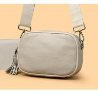 Nuevo Bolso de Cámara de Cuero Tendencia Primera de Piel de Vaca con Pelo - details 2