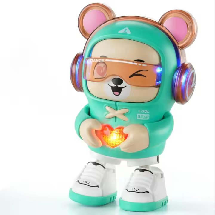 Juguetes interactivos para bebés, luz con música, baile, gestos de amor, divertidos juguetes para gatear en movimiento para bebés de 6 a 12 meses, juguetes para niños pequeños y niños de 1-2-3-4-5 años - 1