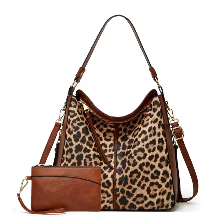 Bolsos de Mujer Bolso Bandolera Tote Grande De Hombro Bolsos PU Cuero Billetera Conjuntos de Bolsos - 1