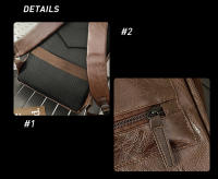 Mochila informal de nueva generación para hombre, bolso de viaje de PU de alta calidad, a la moda, para estudiantes de secundaria, bac - details 23