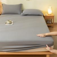 Bonenjoy-sábanas ajustadas, Funda de colchón de Color sólido, funda de cama elástica, ropa de cama para adultos y niños, Sábana bajera suave (sin funda de almohada) - details 3