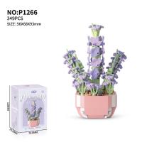 Bloques de Construcción de Cactusas Flor Eterna Bonsái Árbol Jardines Románticos Ladrillos DIY - details 30