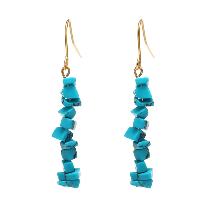 Pendientes de orejas de cristal natural Regalos de mujer Regalos de cumpleaños Regalos de Navidad Pendientes colgantes de amatista Pendientes de cornalina - 1