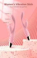 Vibrador de punto G de 10 velocidades para mujer, estimulador de clítoris y pezón, 8 segundos rápidos para orgasmo, vibraciones en forma de dedo, Juguetes sexuales para adultos - details 0