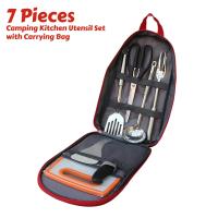 Juego de utensilios de cocina para acampar al aire libre, bolsa de almacenamiento, herramientas para bar - details 6
