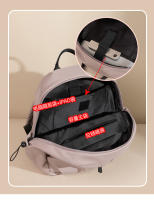 Mochilas al aire libre para mujer Mochila multifuncional para mujer con puerto de carga externo Mochila impermeable Bolsas de viaje para senderismo Preciosa moda Rosa - details 8