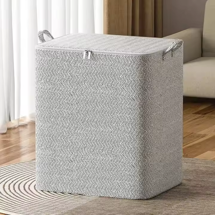 Bolsa de Almacenamiento de Edredón Grande Bolsa Plegable Impermeable y a Prueba de Polvo para Organizar Ropa del Hogar Bolsa de Muda para Organizador de Empaques - 1