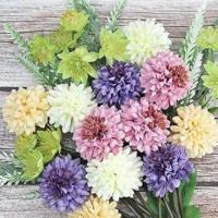 Mini bola de hortensia, flor de crisantemo