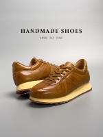 Bullet alta gama simple y versátil primera capa de cuero de vaca estilo retro cuero genuino zapatos de los hombres. - details 31