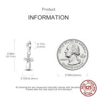 Cuentas de Joyería de Plata Esterlina 925 en Forma de Cangrejo Azul para Mujeres Apto para Pulseras de 3mm Joyería de Moda 2022 - details 10