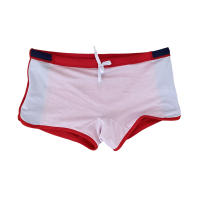 Jessborn bañador de ángulo plano para hombre, ropa de baño con estampado de Letras a juego de colores, Bóxer deportivo para fitness, pantalones cortos cómodos para playa, primavera caliente - details 18