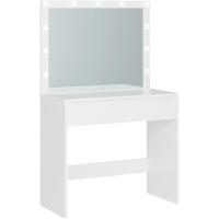 Tocador con iluminación Brillo Regulable tocadores con Espejo Gran cajón Gran con Divisor Ajustable Morno - details 7