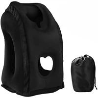 Almohada de Viaje Inflable Mejorada Soporte de Cuello para Descanso en Aire y Oficina - details 27