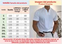 Camiseta deportiva de gran tamaño para hombre, de algodón elástico, con bolsillo, manga corta, cuello en V, estilo polo, para verano. - details 0