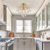 WUZUPS 5-Light Crystal Pendant Ceiling Light