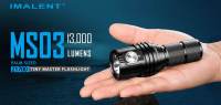 Linterna Imalent MS03 de alta luz con 3 LEDs XHP70.2 13000 luminosidades, 324m de alcance, carga rápida, a prueba de agua, uso diario portátil - details 0