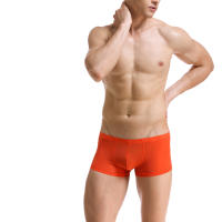 Ropa interior sexy para hombre Mini bóxer de seda de hielo Bragas ultrafinas transparentes Transparente Calzoncillos Homme Cuecas - details 11