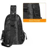 Bolso cruzado para hombre, bolso portátil, tableta portátil para hombre, bolso de pecho simple, mochila pequeña de ciclismo de gran capacidad a la moda, ocio - details 4