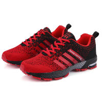 Zapatillas de correr antideslizantes para hombre, zapatos informales transpirables, ultraligeros, a la moda, de malla, para entrenamiento - details 17