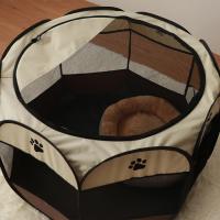 Corralito para gatos de interior cerrado, corralito plegable portátil para perros, tienda de campaña para exteriores, jaula con cremallera, puerta de cubierta superior - details 4