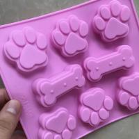 Molde de silicona de hueso de perro encantador para hornear Chocolate, dulces, Fondant, confitería, jabón de Pata de Gato, moldes de pastelería, herramientas de decoración de pasteles - details 12