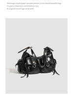 Bolso versátil de gran capacidad para mujer, estilo coreano de moda 2025 - details 11