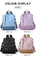 Mochila de nailon para mujer, bolso de hombro, escolar, ligero, de viaje, 2023 - details 6