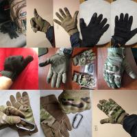 Guantes Tácticos de Pantalla Táctil Camo Equipo Antideslizante para Caza, Disparo, Ciclismo, Combate, Airtsoft, Senderismo, Acampar - details 0