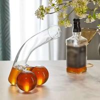 Botella de cristal para fiesta con alcohol de whisky con alto contenido de borosilicato para hombre, regalo de cumpleaños único y divertido - details 2