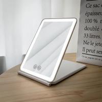 Espejo de Maquillaje Plegable con Pantalla Táctil 3 Modos de Luz Espejos Cosméticos Recargable por USB con LED - details 4