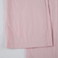 Pantalones de Pierna Recta Tejidos Casuales Cintura Baja, Perchas, Estilo Baggy para Mujeres - details 3