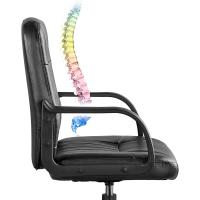 Silla de Oficina Ajustable en Altura Ergonómica con Cojín de Asiento y Brazo de Apoyo - details 3