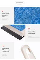 Limpiador de Ventanas de Vidrio Multifuncional Cepillo de Limpieza para Espejo, Baño, Pared - details 7