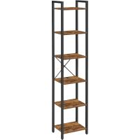 6 Niveles, Biblioteca, Estantería para Oficina, Estudio, Sala de Estar, Dormitorio, 30 x 40 x 186 cm - details 1