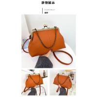 Nueva Bolsa de Concha 2025 Patrón de Lichi, Clip de Cadena, Bolso de Mano para Mujeres Sencillas - details 40