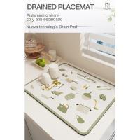 Cocina speed dry almohadilla de asfalto encimera de piscina barro de diatomáceas absorbente aislamiento térmico antiplanchado ta - details 0