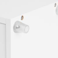 Mueble de Baño de Alto Estante Armario con 2 Puertas y Cajón Blanco Tamaño 20 x 20 x 180 cm - details 72