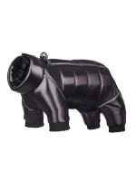 Chaqueta de plumón para perro, ropa impermeable para perros pequeños, mono con cuello incorporado, abrigo reflectante para mascotas, Bulldog Francés, Invierno - details 33