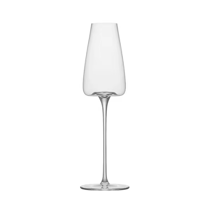 Copa de Vino Rojo Hecha a Mano PNT01 CRISON Cúspel Concavo Ultra Delgado de Cristal - 1