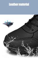 Nuevos zapatos para correr para hombre, zapatillas cálidas de invierno para hombre, zapatos antideslizantes transpirables para caminar para hombre, zapatos informales suaves con cordones, ligeros - details 1