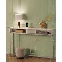 Mueble Bajo con Multienchufe Sofá de 2 Compartimentos Carga Oculta Ahorro de Espacio - details 1