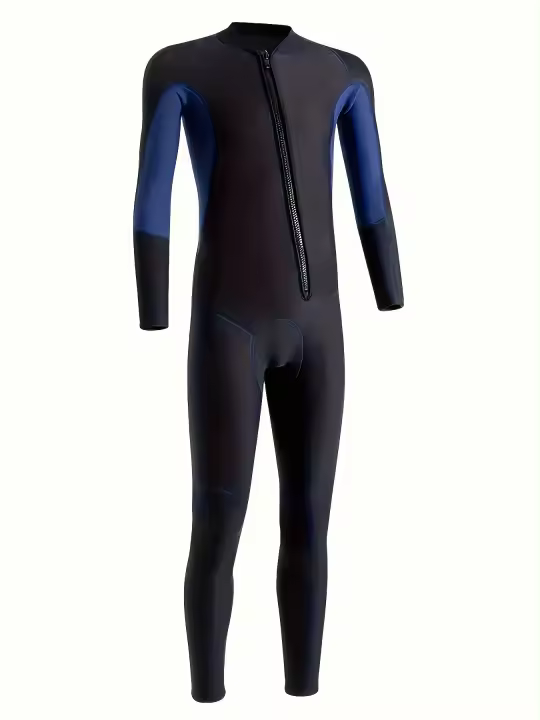 Traje de Buceo de Neopreno para Hombre, Bañador Cálido de Invierno, Traje de Surf antifrío y Humedad, Mono de Snorkel para Hombre, 1 unidad - 1