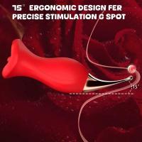 Vibrador de lengua 3 en 1 con 10 velocidades, estimulador de clítoris con succión de punto G y lamiendo la boca, juguete sexual para adultos. - details 4