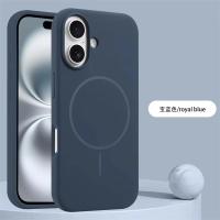 Nuevas fundas protectoras de silicona con carga inalámbrica magnética Magsafe para iPhone 16 15 14 Plus Apple 16 15 14 Pro Max - details 9