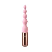 Empaque privado Vibrador Sexy de 10 velocidades para masaje de próstata con cuentas anales, tapón anal, estimulador de clítoris y punto G, masturbadores, juguetes sexuales para hombres - details 18