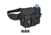 Riñonera para deportes al aire libre, impermeable, táctica, para acampar, color negro, verde, caqui - details 17